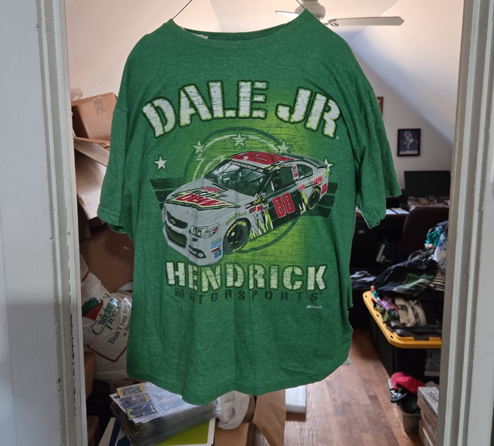 Nascar Green Graphic Tee